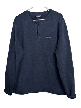 Patagonia Better Sweater Size XL Henley Fleece Knit Long Sleeve